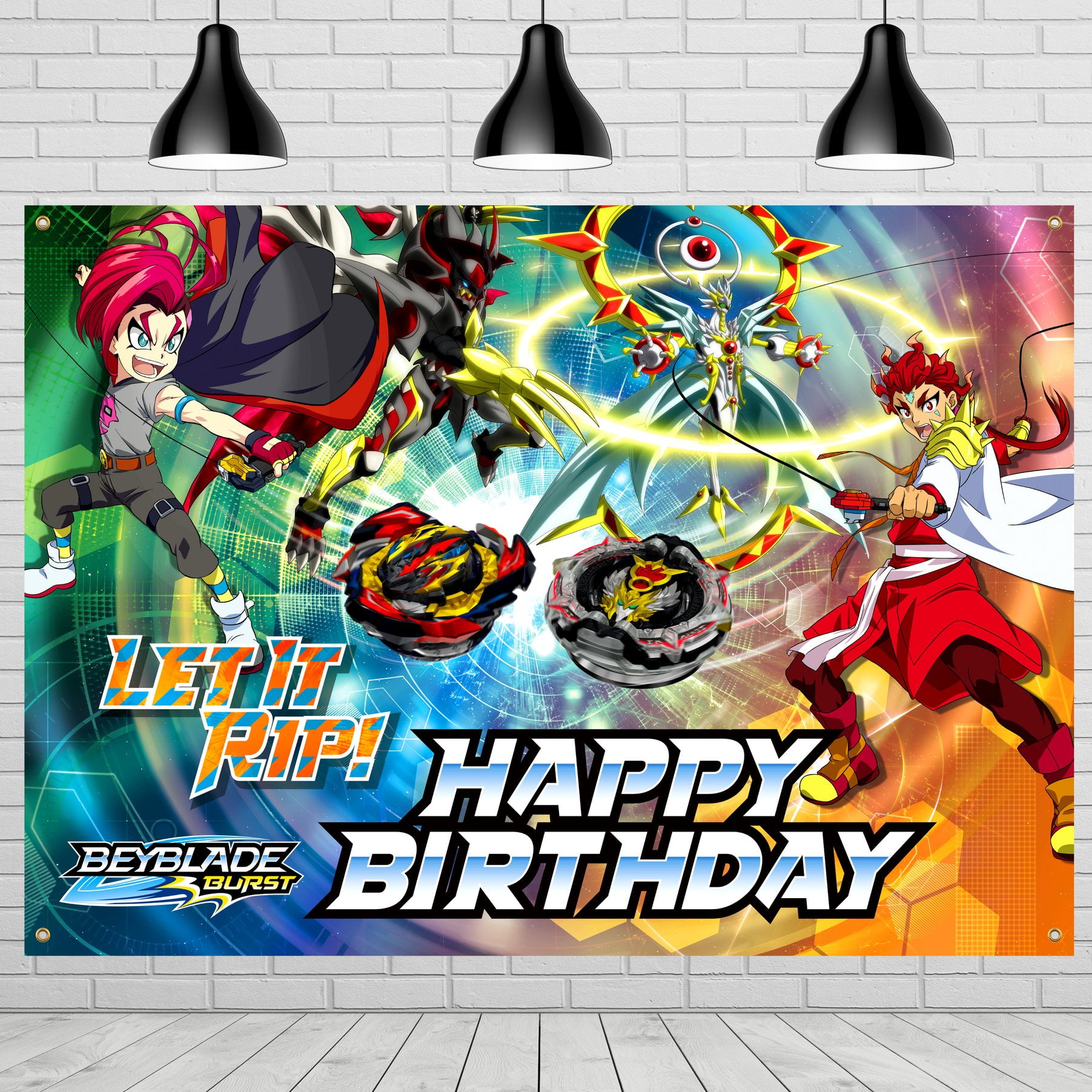 BEYBLADE Backdrop BEYBLADE Party Supplies