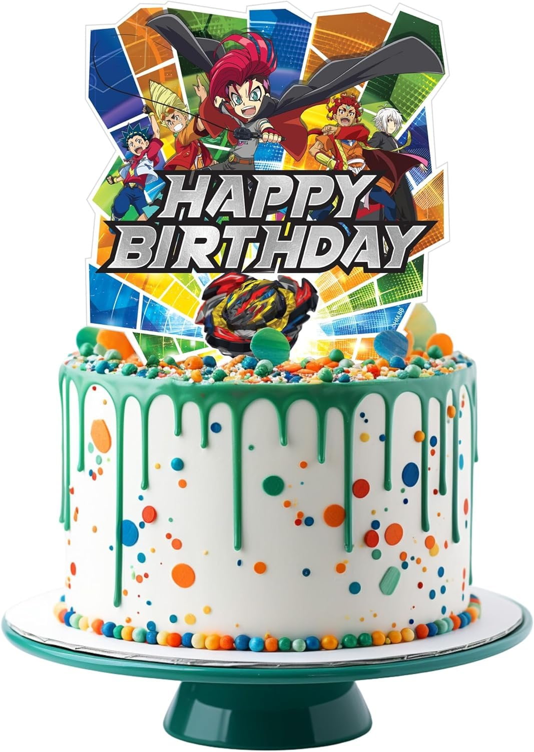 BEYBLADE Cake Topper BEYBLADE Party Supplies