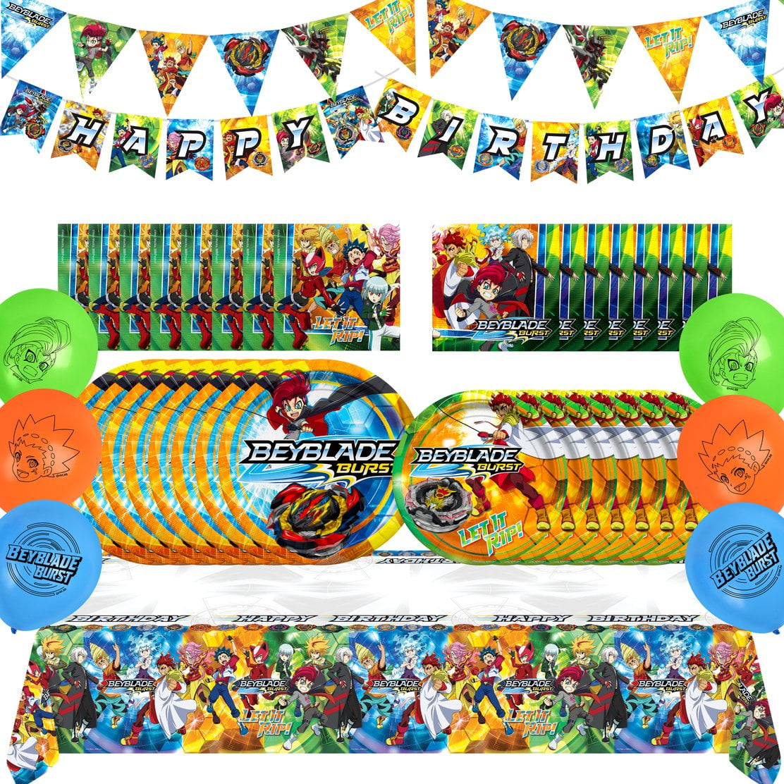 Beyblade party supplies discount
