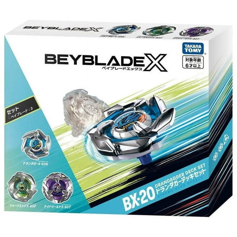 Takara Tomy Beyblade X BX-20 Dran Dagger Deck Set A - Dran Dagger