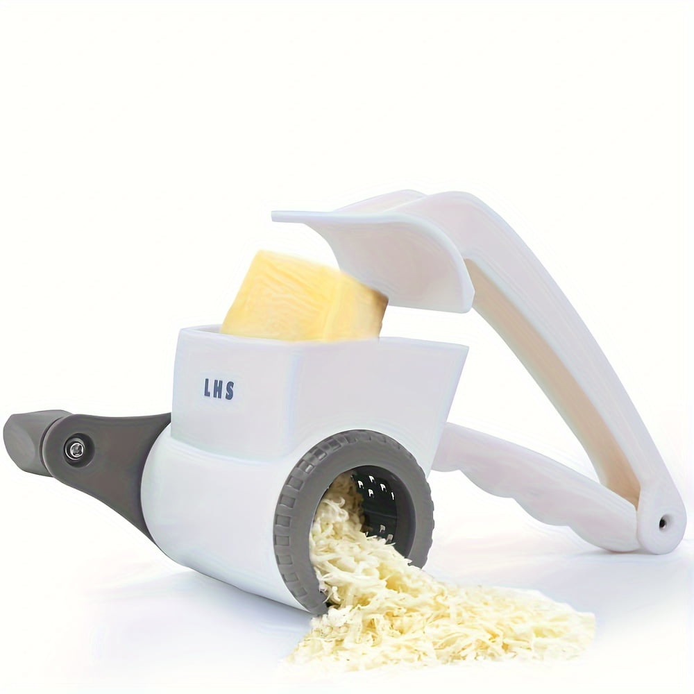 BEYII Cheese Graters for Kitchen Manual Hand Crank Handheld Cheese