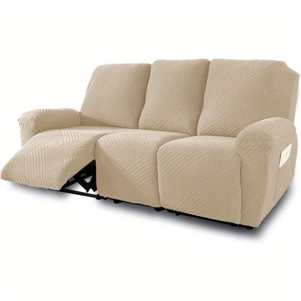 BEYII Sofa Covers 3 Seater Reclining Sofa Covers Couch Covers for