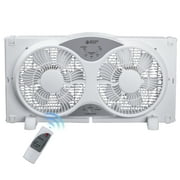 BEYOND BREEZE 120 V 9" Twin Window Fan - White