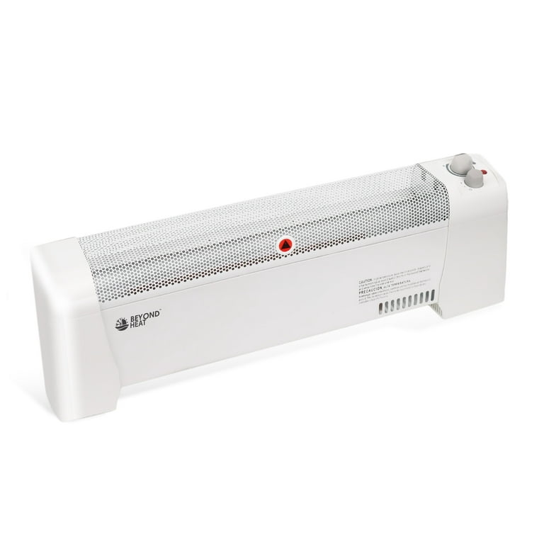 BEYOND HEAT Electric Baseboard Heater, 1500W Convection Heater