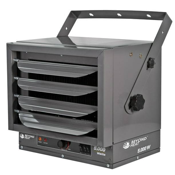 BEYOND HEAT Garage Heater, 5000W Heater for Garage with 3 Heating