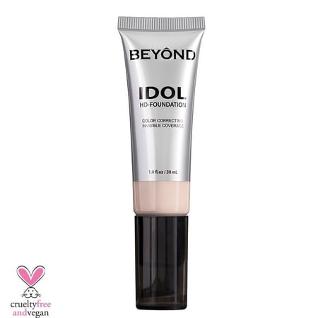 BEYOND IDOL HD Color Correcting and Invisible Coverage Vegan Foundation price history and forecast - Net Wt: 30ML / 1.0 fl.oz