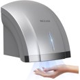 thumbnail image 1 of BEZADI 1800W Automatic Hand Dryer Hot Cold Airflow Hand Dryers Commercial High-Speed for Bathroom Wall Mounted,Silver, 1 of 10