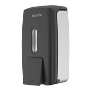 BEZADI 800ML Black Locking Commercial Soap & Lotion Dispenser, 1 Count
