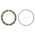 thumbnail image 1 of BEZEL + CERAMIC INSERT FOR ROLEX SUBMARINER ENGRAVED 16610 HULK KERMIT GREEN, 1 of 2