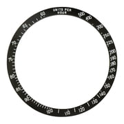 BEZEL, 40mm, Black, Compatible With 40MM TIGER TUDOR TIGER WOOD 79260 CHRONOTIME PRINCE DATE BLACK STEEL