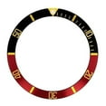thumbnail image 1 of BEZEL INSERT ALUMINUM FOR TUDOR 7928 7922 7016 7016/0 7021/0 BLACK/RED GOLD/FONT, 1 of 2