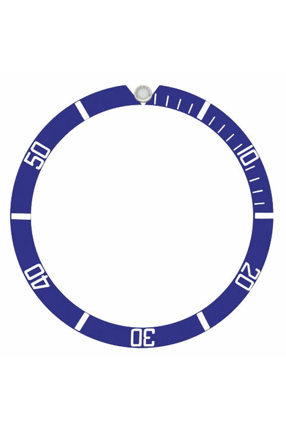 BEZEL INSERT ALUMINUM FOR TUDOR SUBMARINER 7928 7922 7016 7016/0 7021/0 BLUE