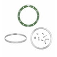 thumbnail image 1 of BEZEL & INSERT COMPLETE KIT FOR ROLEX SUBMARINER CERAMIC MODEL 116610 GREEN, 1 of 5