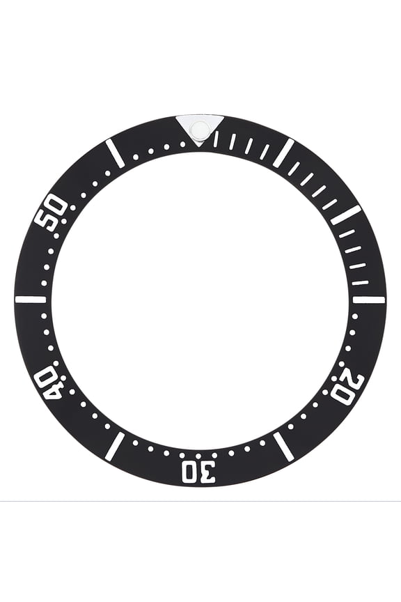 BEZEL INSERT FOR 38MM OMEGA SEAMASTER PROFESSIONAL QUARTZ 200 WATCH BLACK