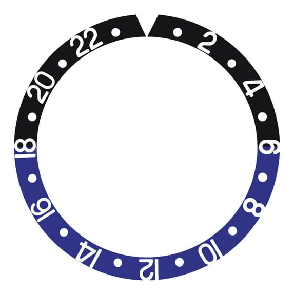 BEZEL INSERT FOR 40MM INVICTA PRO DIVER 8926C 8926OB 9094OB 8930OB BLACK/BLUE