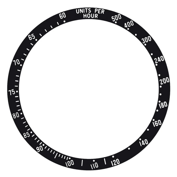 BEZEL INSERT FOR 40MM TIGER TUDOR TIGER WOOD 79260 79270 CHRONOTIME PRINCE DATE
