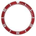 thumbnail image 1 of BEZEL INSERT FOR 41MM CASE OF OMEGA SEAMASTER WATCH JAMES BOND 007 RED, 1 of 2