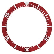 BEZEL INSERT FOR 41MM CASE OF OMEGA SEAMASTER WATCH JAMES BOND 007 RED