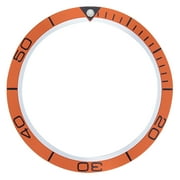 BEZEL INSERT, 10mm, Orange, Compatible With 41MM CASE OMEGA SEAMASTER PLANET OCEAN WATCH ORANGE