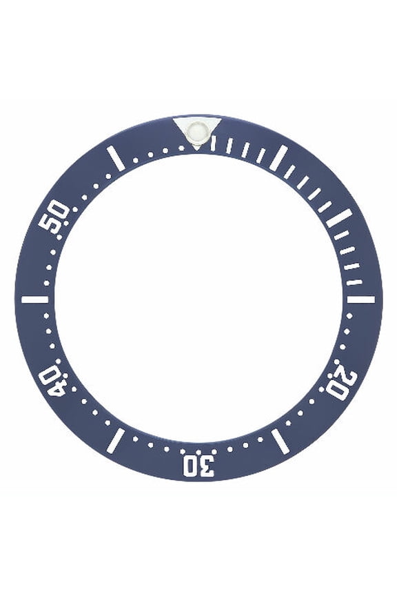 ALUMINIUM BEZEL INSERT FOR TAG HEUER 1000 PROFESSIONAL VINTAGE WATCH BLUE