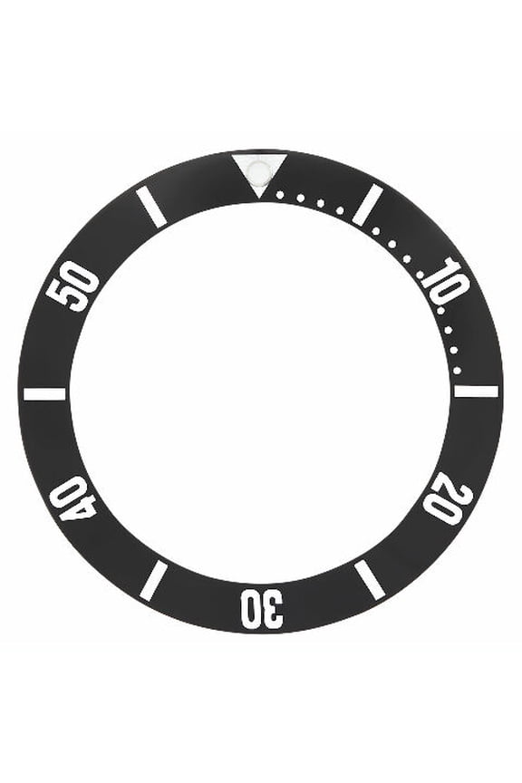 BEZEL INSERT FOR TAG HEUER AQUARACER WATCH WAB1120.BB0802 PROFFESSIONAL BLACK