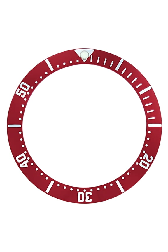 BEZEL INSERT FOR OMEGA SEAMASTER 082SU1362 WATCH JAMES BOND MIDSIZE RED TOP QLTY
