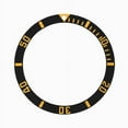 thumbnail image 1 of BEZEL INSERT FOR OMEGA SEAMASTER 200 396.1042 PROFESSIONAL WATCH BLACK GOLD, 1 of 2