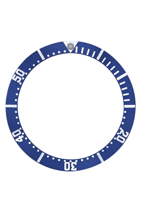 BEZEL INSERT FOR OMEGA SEAMASTER JAMES BOND 200M WATCH BLUE 38MM CASE