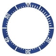thumbnail image 1 of BEZEL INSERT FOR OMEGA SEAMASTER MIDSIZE 2561.80 2222.80 PROFESSIONAL WATCH BLUE, 1 of 2