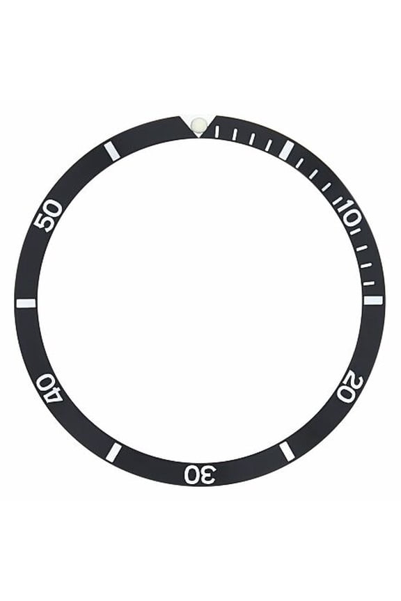 37MM X 32MM BEZEL INSERT FOR TAG HEUER PROFESSIONAL MENS WATCH BLACK
