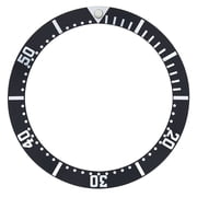 BEZEL INSERT FOR OMEGA SEAMSTER MIDSIZE 2261.50 2262.50 QUARTZ BOND WATCH BLACK