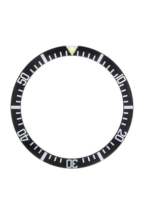 BEZEL INSERT FOR ROLEX SUBMARINER MILITARY 5517 WATCH WITH FADED ACRYLIC PEARL