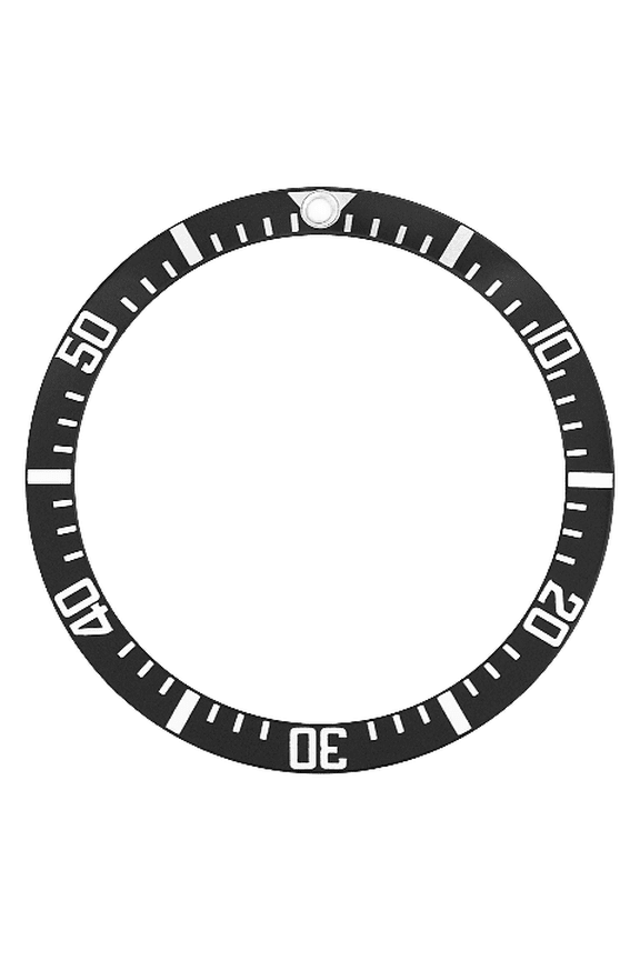 BEZEL INSERT FOR ROLEX SUBMARINER MILSUB 60 ROYAL MILITARY 5517 5513 5512 BLACK
