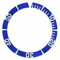 thumbnail image 1 of REPLACEMENT BEZEL INSERT BLUE FOR WATCH 38.60MM X 31.40MM, 1 of 2