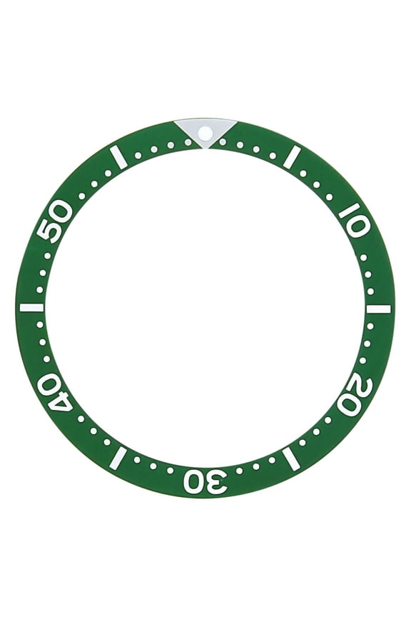 BEZEL INSERT FOR SEIKO 6105 7002 6309 7S26 SKX007K2 ,7548,7549 GREEN
