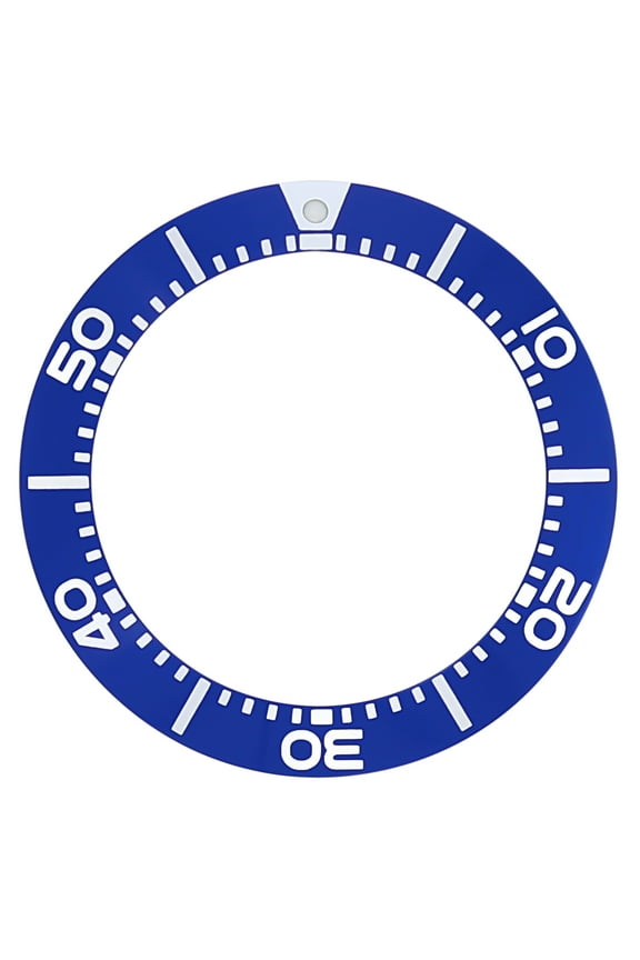 BEZEL INSERT FOR SEIKO PROSPEX SCUBA DIVER WATCH 200M SKA371 KINETIC BLUE TOP QY