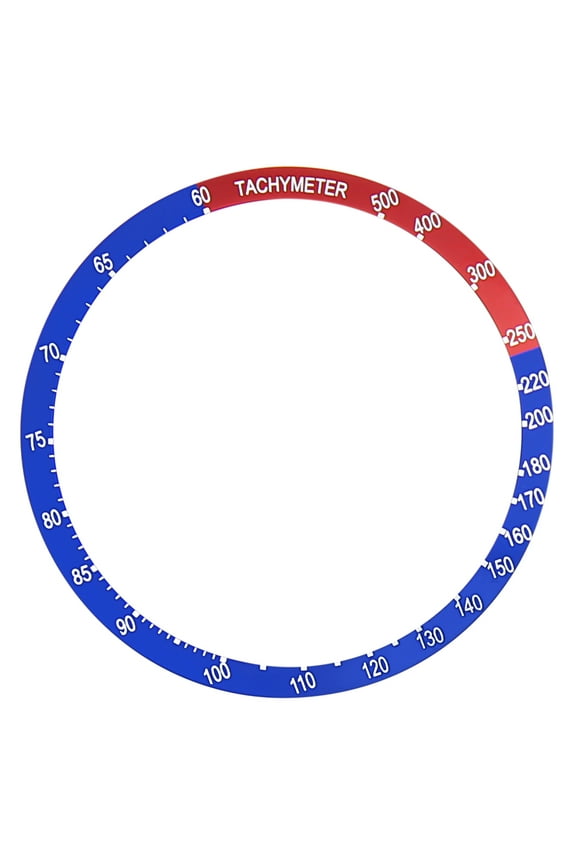 BEZEL INSERT FOR SEIKO WATCH 6138 0011, 6138-0010 UFO CHRONOGRAPH BLUE/RED PEPSI