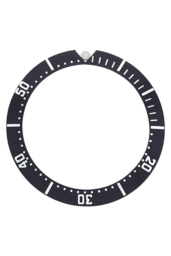 BEZEL INSERT FOR TAG HEUER 2000 PROFESSIONAL MENS AUTOMATIC WATCH BLACK