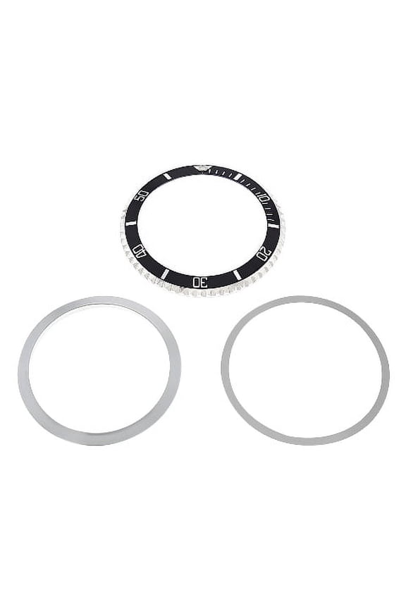 BEZEL & INSERT FOR TUDOR SUBMARINER PRINCE OYSTERDATE 79090 79190 BLACK