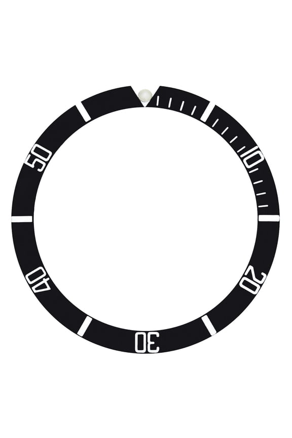 BEZEL INSERT FOR VINTAGE ROLEX SEADWELLER 1665 WATCH PLASTIC (ACRYLIC) PEARL @12