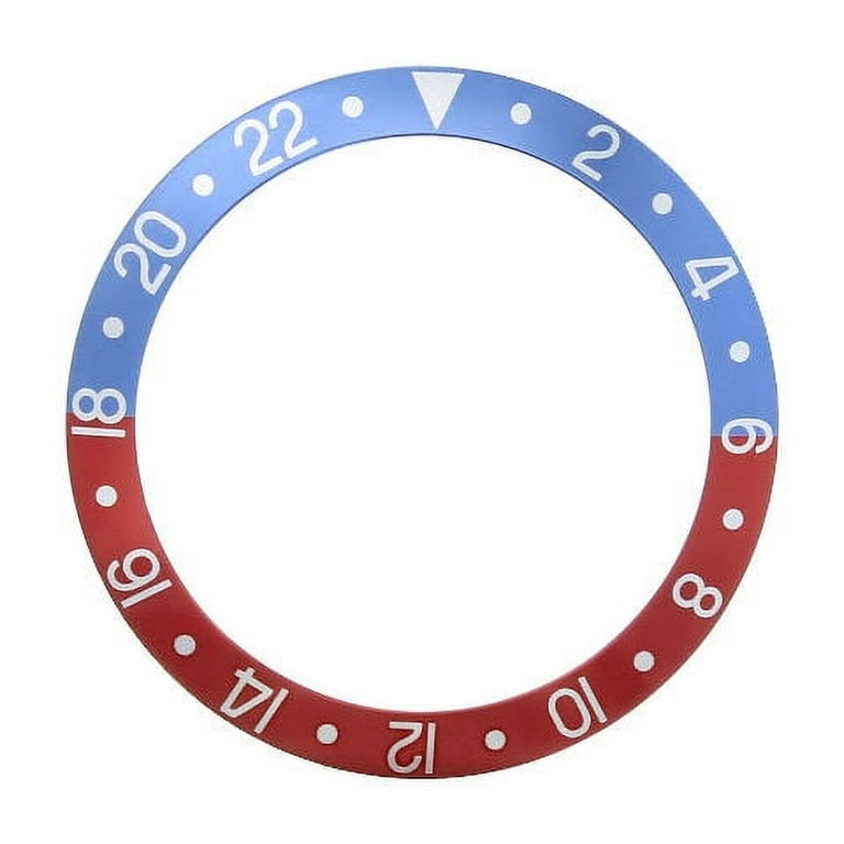 BEZEL INSERT PEPSI FADED FOR VINTAGE ROLEX GMT 1670 1675 16753