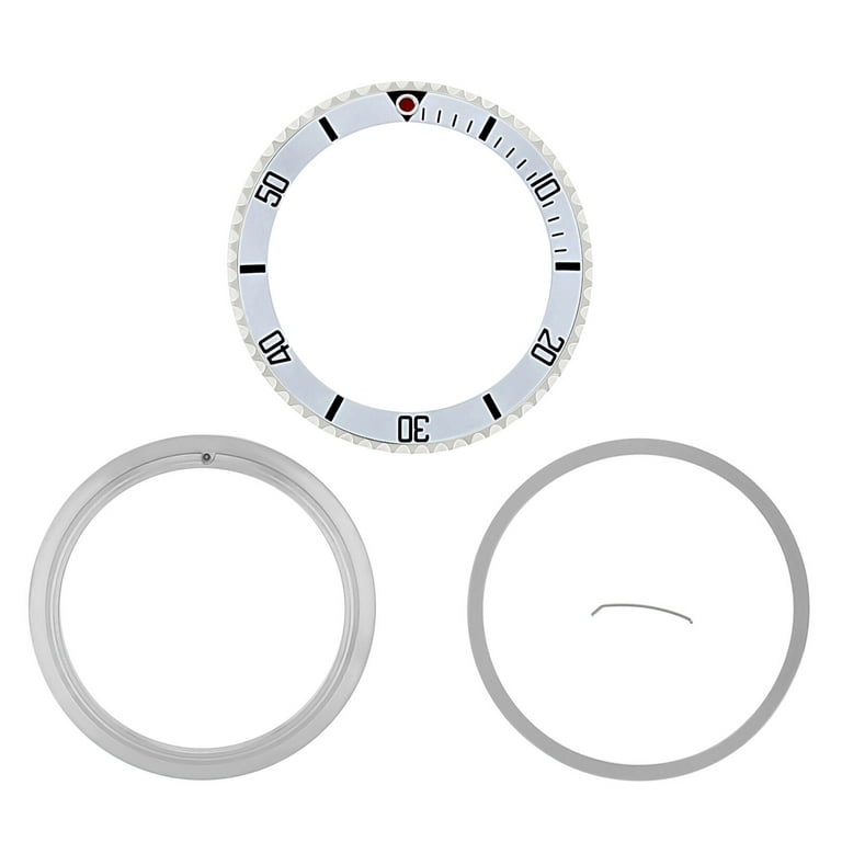 BEZEL INSERT RETAINING FOR ROLEX SUBMARINER 16800 16808 16610 16613 SILVER Walmart