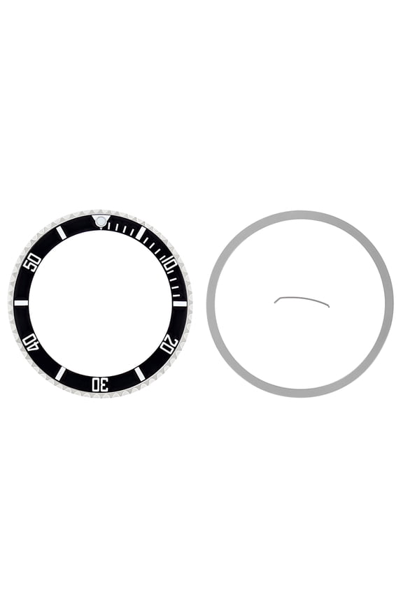 BEZEL, INSERT & SPRINGS KIT FOR SAPPHIRE SUBMARINER BLACK 16610, 16800