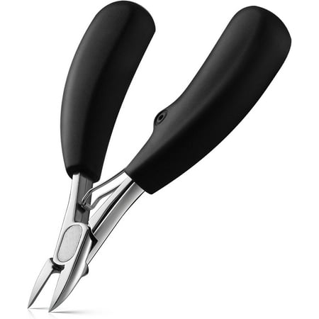 BEZOX Straight Toenail Clippers for Ingrown Toenail Prevention, Podiatrist Ingrown Nail Clippers for Thick Toenails, Ergonomic Finger Nail Clippers for Adults, Seniors, Men and Women