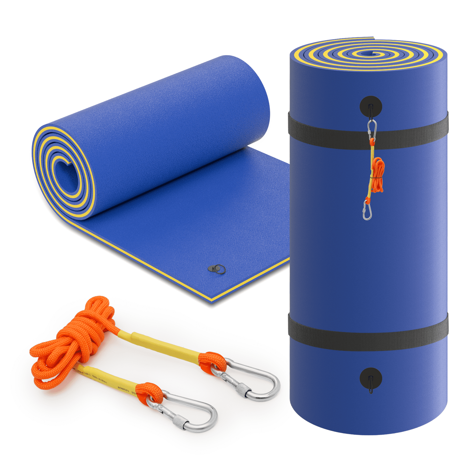 BEZT 18x6 ft Water Floating Mat Foam Pad,Bouncy Tear-Resistant XPE Foam ...