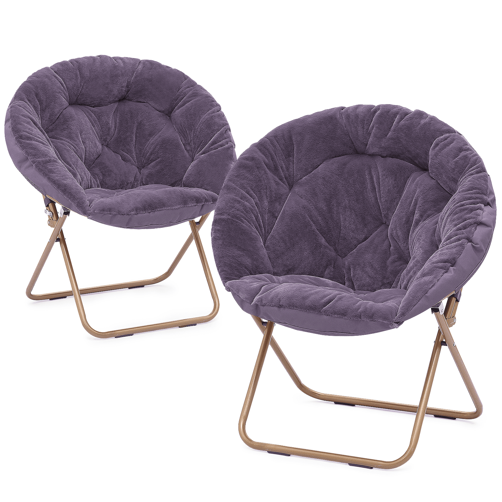 Ottoman Comfy Purple Chair Purple Tufted Comfy Lounge Chair With