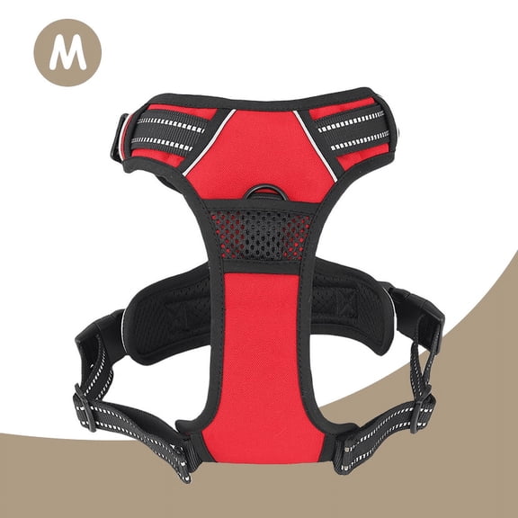 BEZT Puppy Vest Reflective No Pull Dog Pet Harness Soft Padded Handle for Medium Dogs