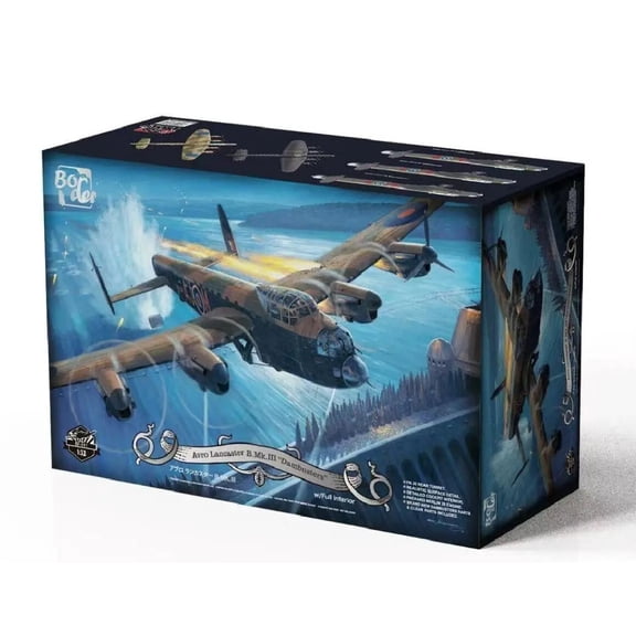 BF-011 1/32 Scale Border Model Kit Avro Lancaster B.Mk.III "Dambusters" w/full Interior Assemble