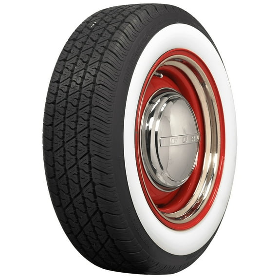 BF Goodrich Silvertown 185/70R15 Radial Whitewall Tire, Classic Style ...