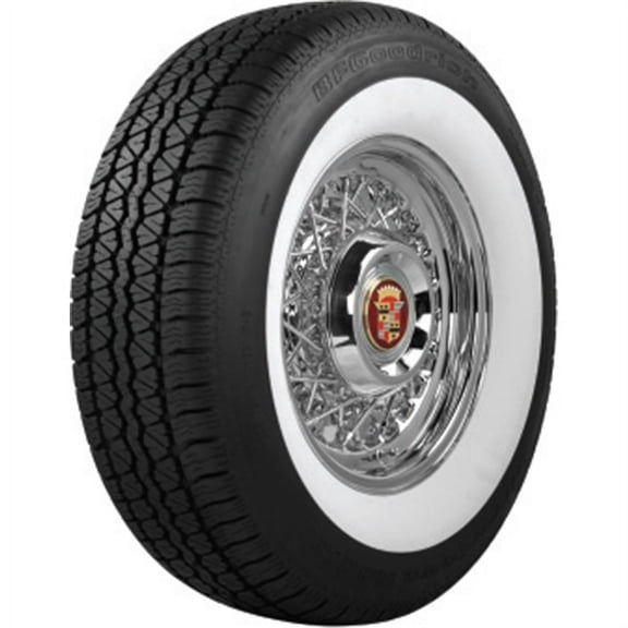 BF Goodrich 629703 Silvertown Whitewall Radial Tire, 235/75R15